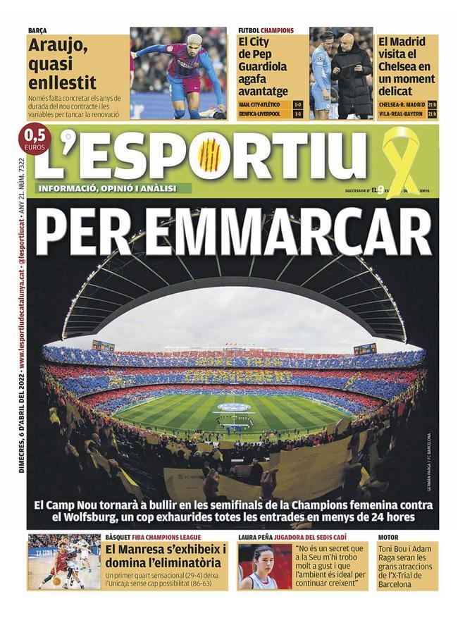 Las portadas de la prensa deportiva de hoy