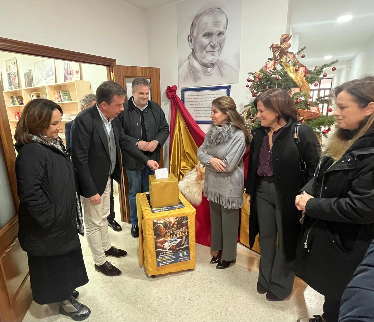 Una de las actividades navideñas organizadas por el COF de Lucena.