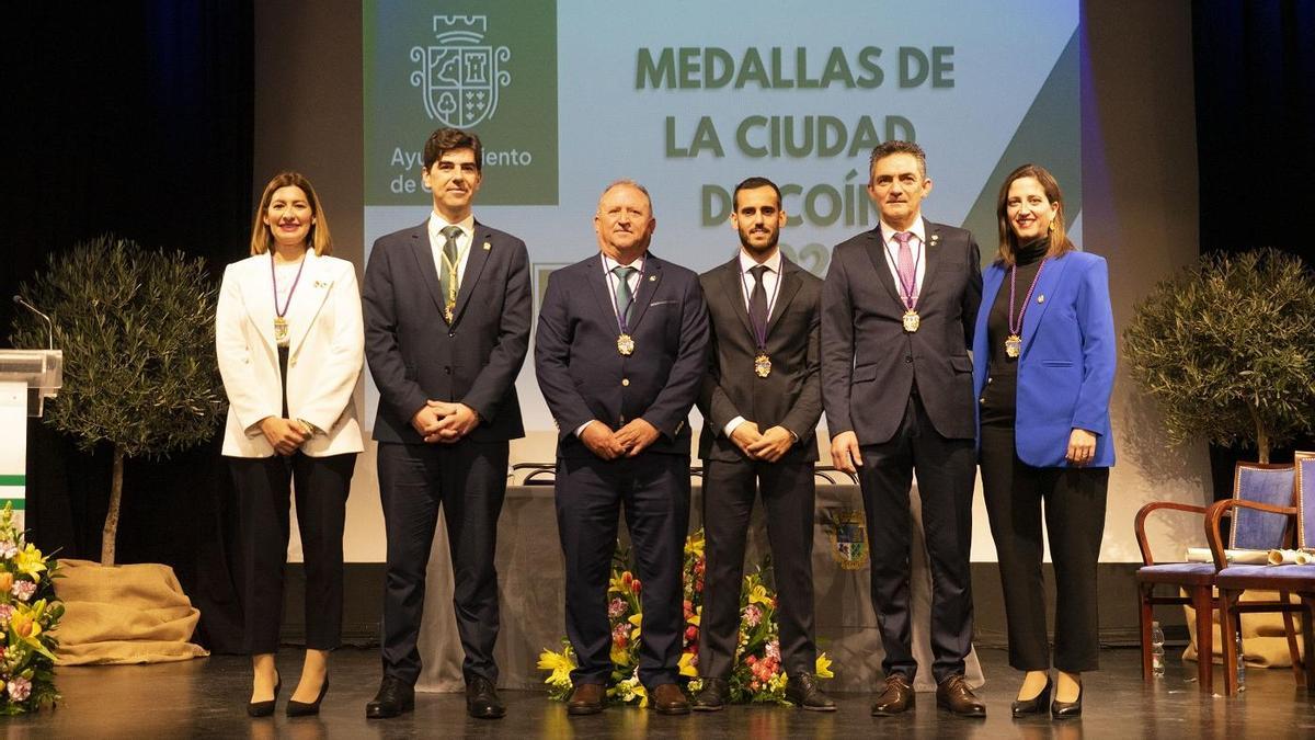 Coín entregó las Medallas de la Ciudad 2023.