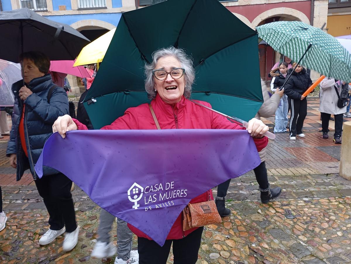 Avilés se moja por la Igualdad: así fue la marcha del 8M de este sábado