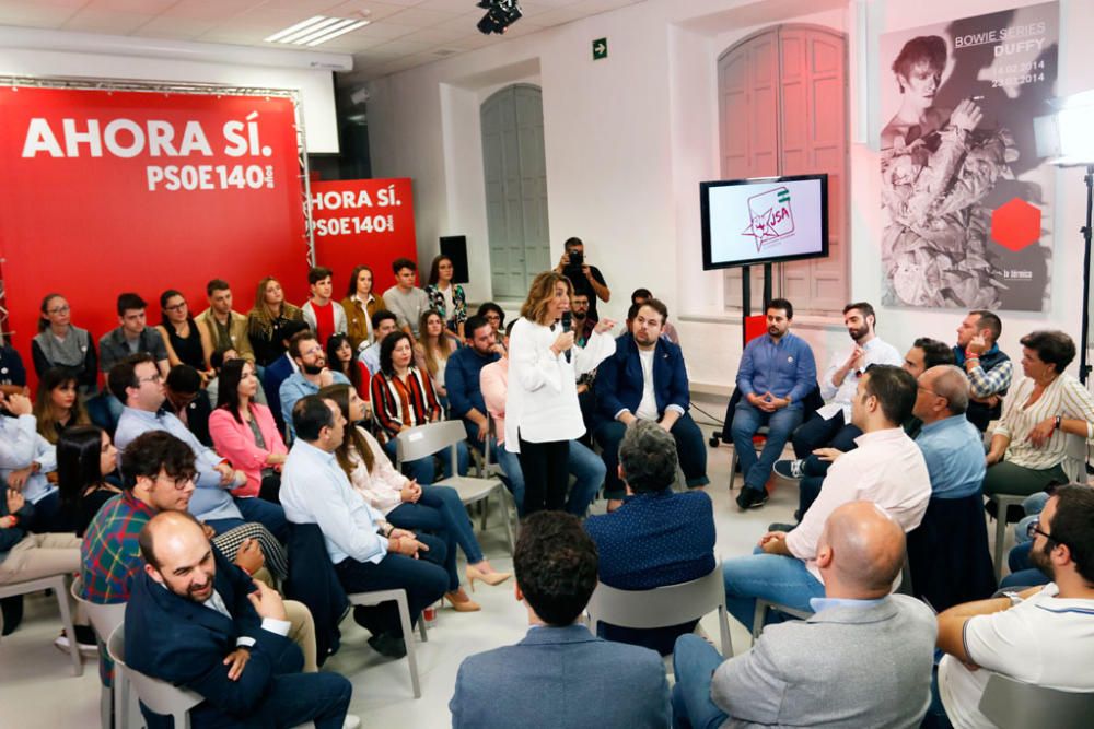 Susana Díaz en La Térmica