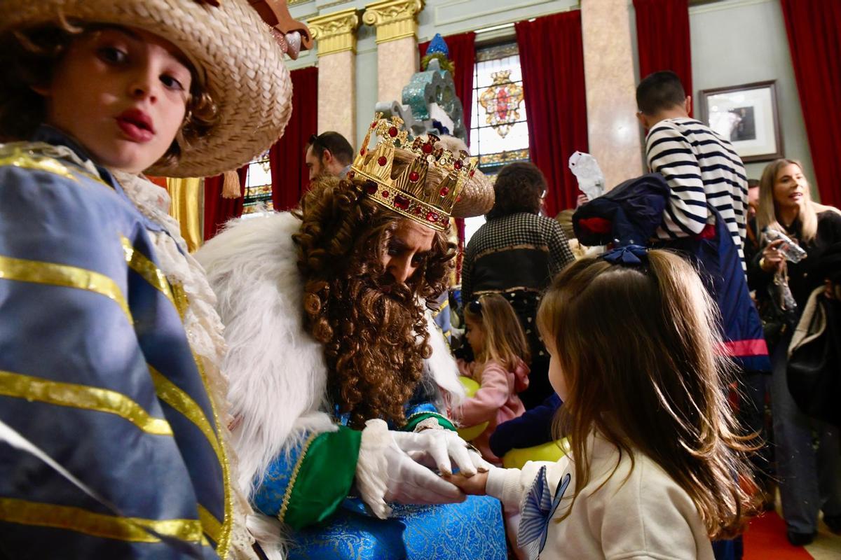 Recepción a los Reyes Magos en Murcia