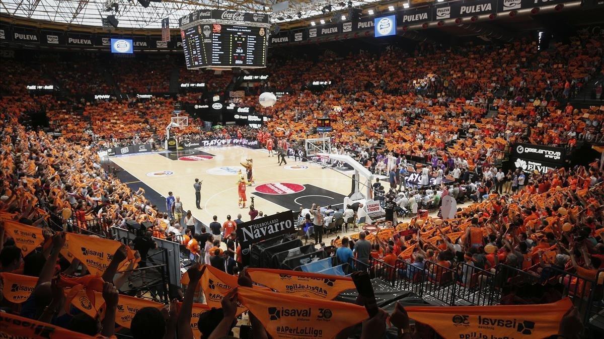 marcosl53554401 16 06 2017 la fonteta durante un partido del valencia basket200528105825