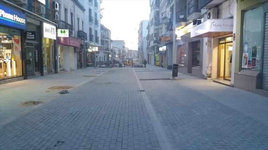 La calle Portugal de Don Benito se corta hoy al tráfico por completo por las obras