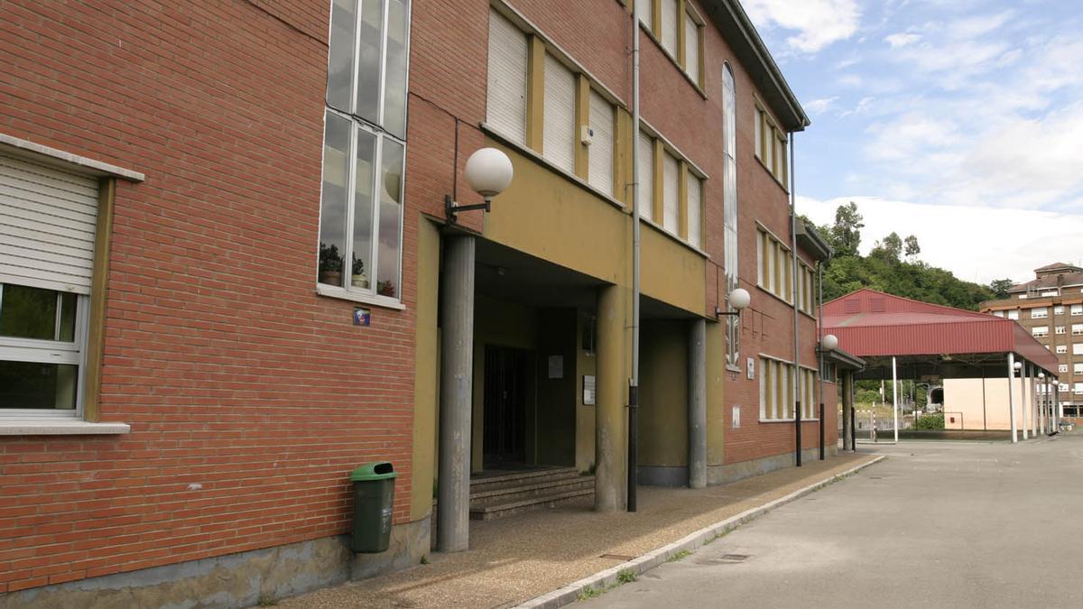 Colegio público Rey Aurelio, en Sotrondio