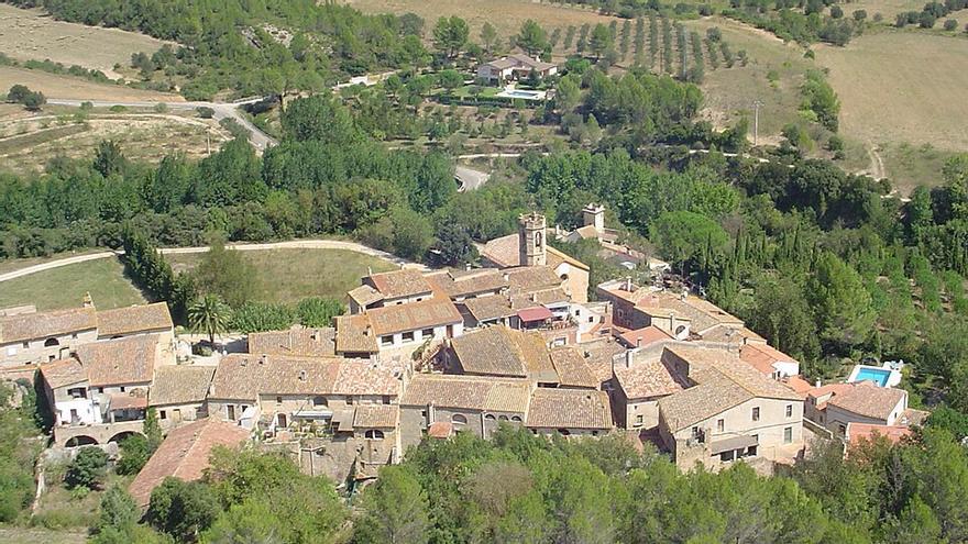 El poble de Biure d'Empordà.