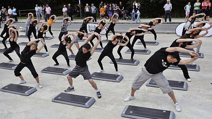 Actividad en una edición pasada del Día del Deporte.   | // CARLOS PARDELLAS