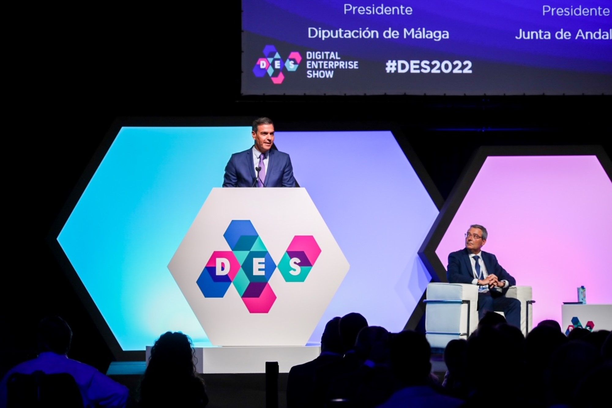 Las imágenes del Digital Enterprise Show (DES) 2022 en Málaga