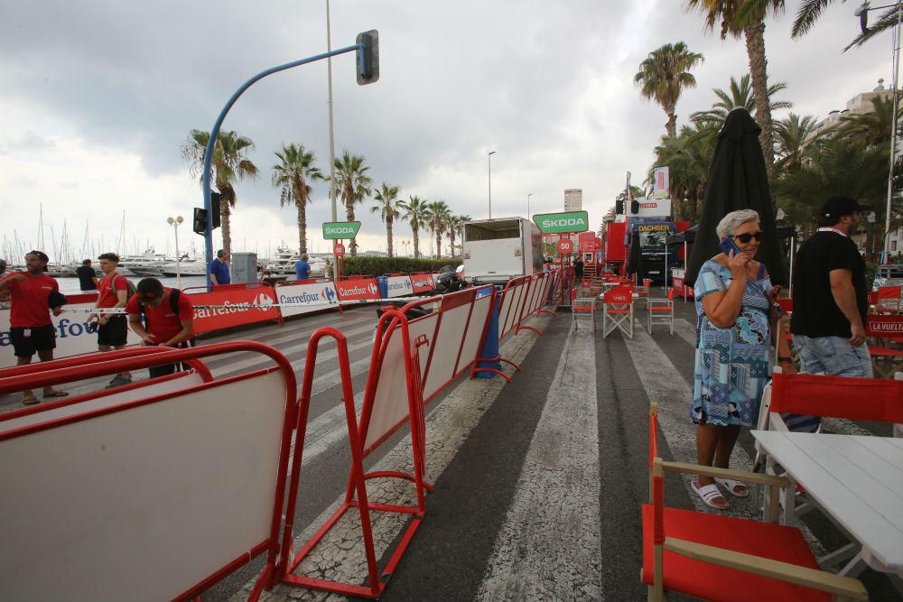 Preparativos para la Vuelta en Alicante