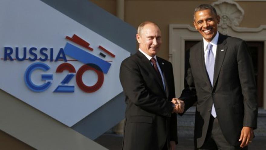 Obama y Putin se ven las caras