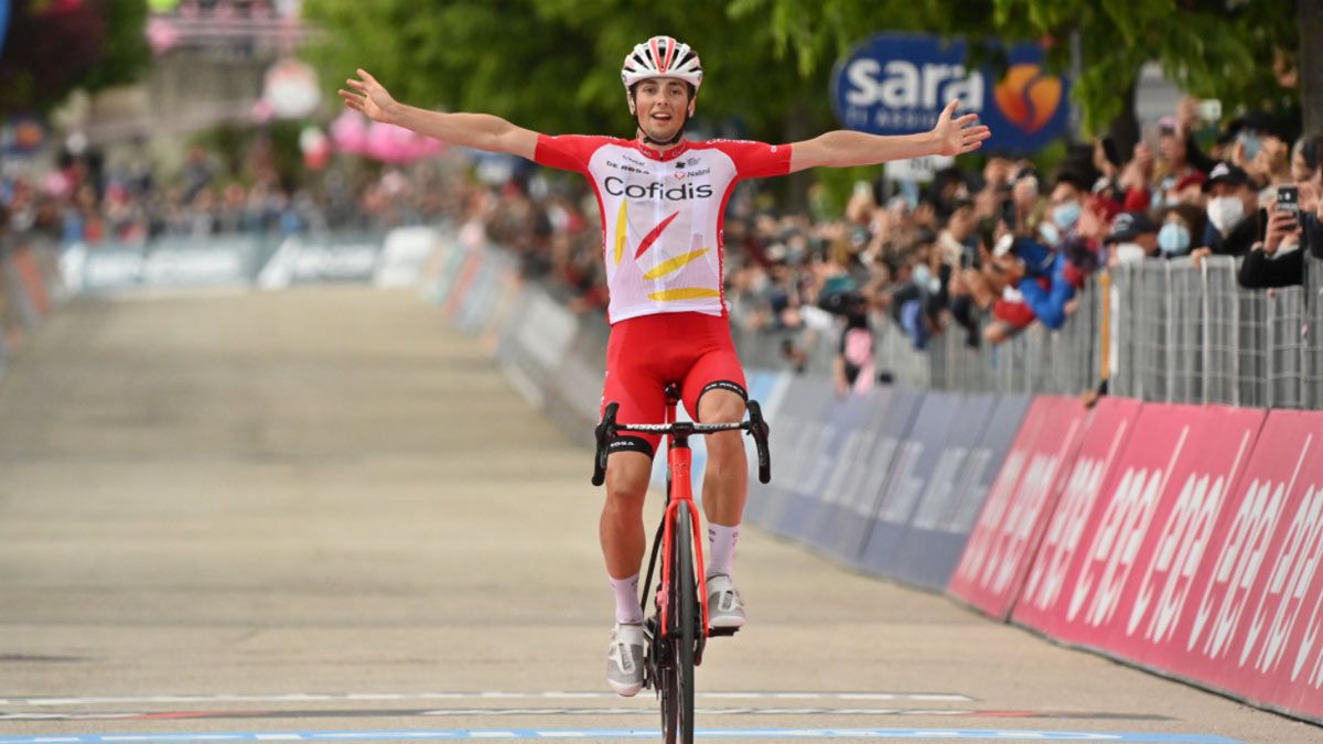 Lafay ganó la etapa de hoy del Giro