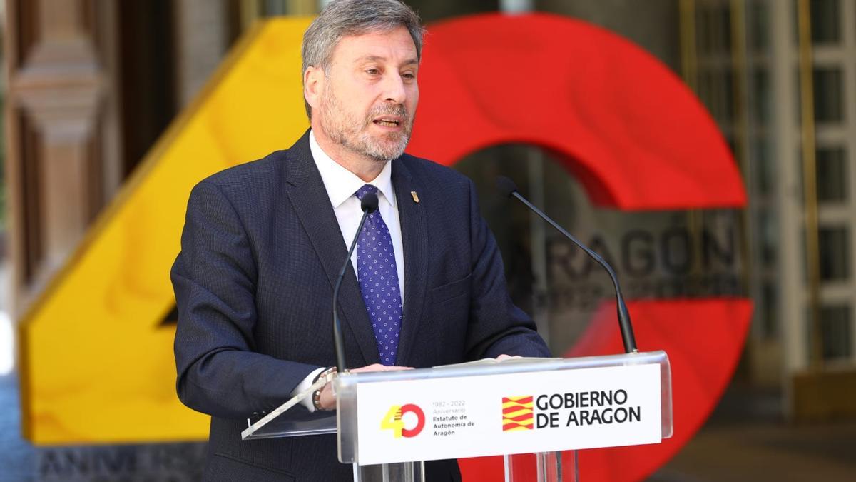 José Luis Soro, consejero de Vertebración, será el candidato de CHA a las elecciones en 2023.