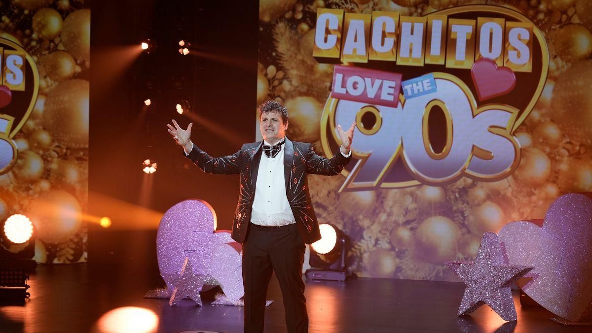 Ángel Carmona, en el especial de Nochevieja de 'Cachitos'.