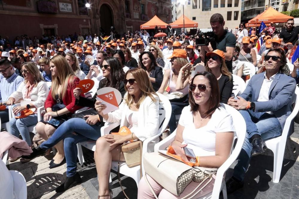 Inés Arrimadas en Murcia