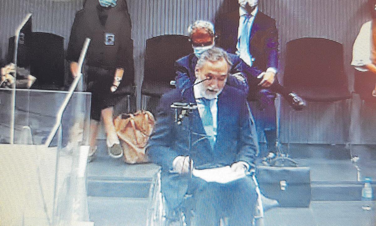 Pau Dolç aprovechó el derecho a la última palabra en el juicio en la Audiencia Nacional.