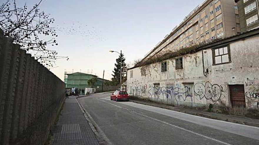 Zona alta del parque de Oza junto al instituto Monelos, punto negro de trapicheo.