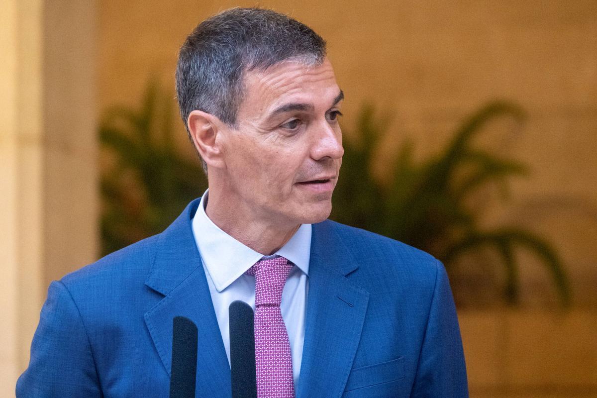 El presidente del gobierno Pedro Sánchez El presidente del gobierno Pedro Sánchez