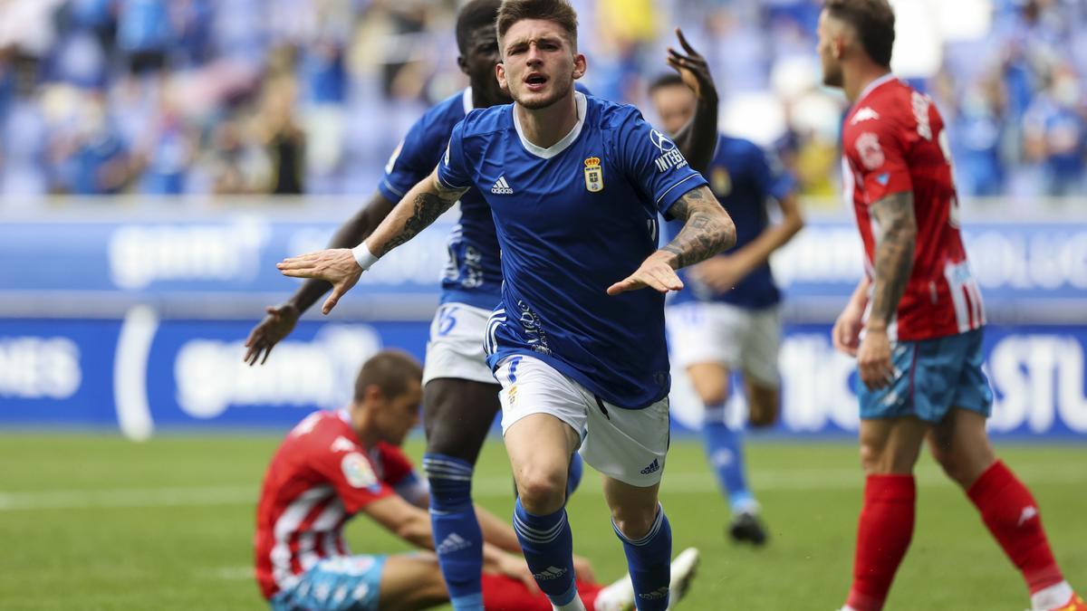 El partido del Real Oviedo, en imágenes