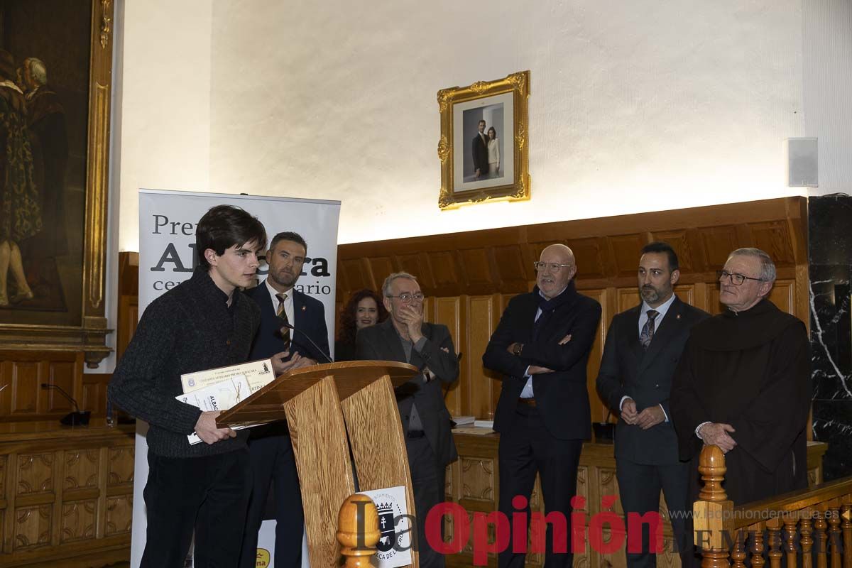 Entrega de los premios Albacara en Caravaca