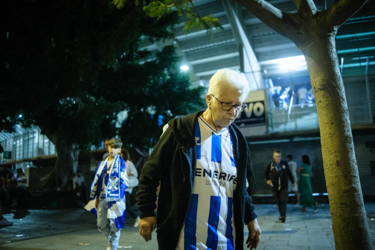 Ambiente posterior al partido CD Tenerife - Girona