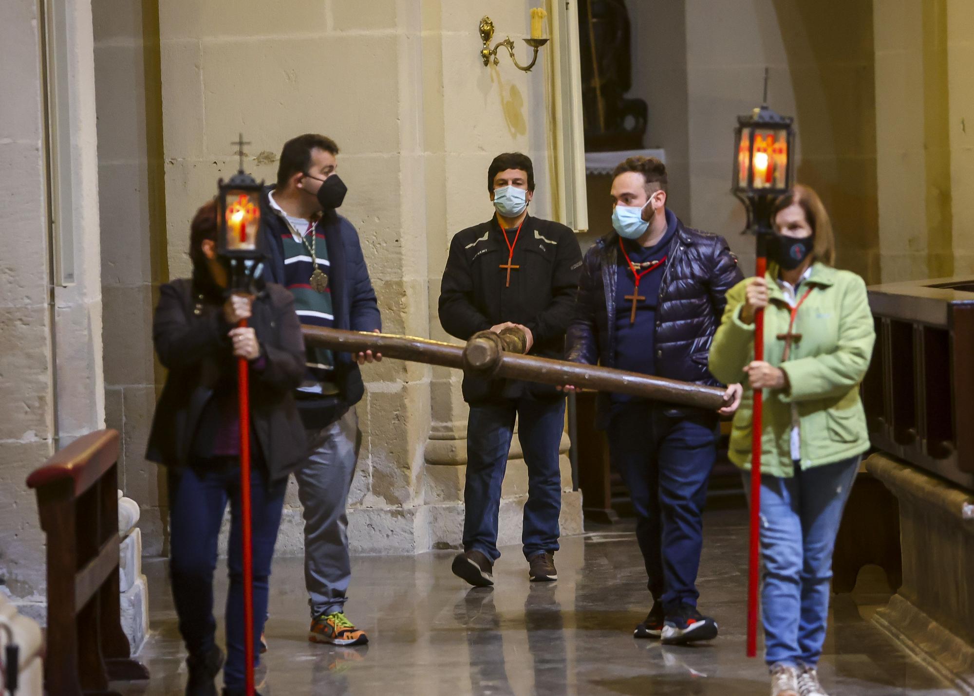 Vía Crucis de la hermandad de El Perdón