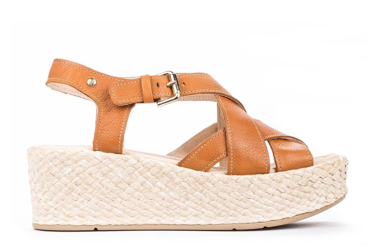 Sandalias con cuña de Pikolinos