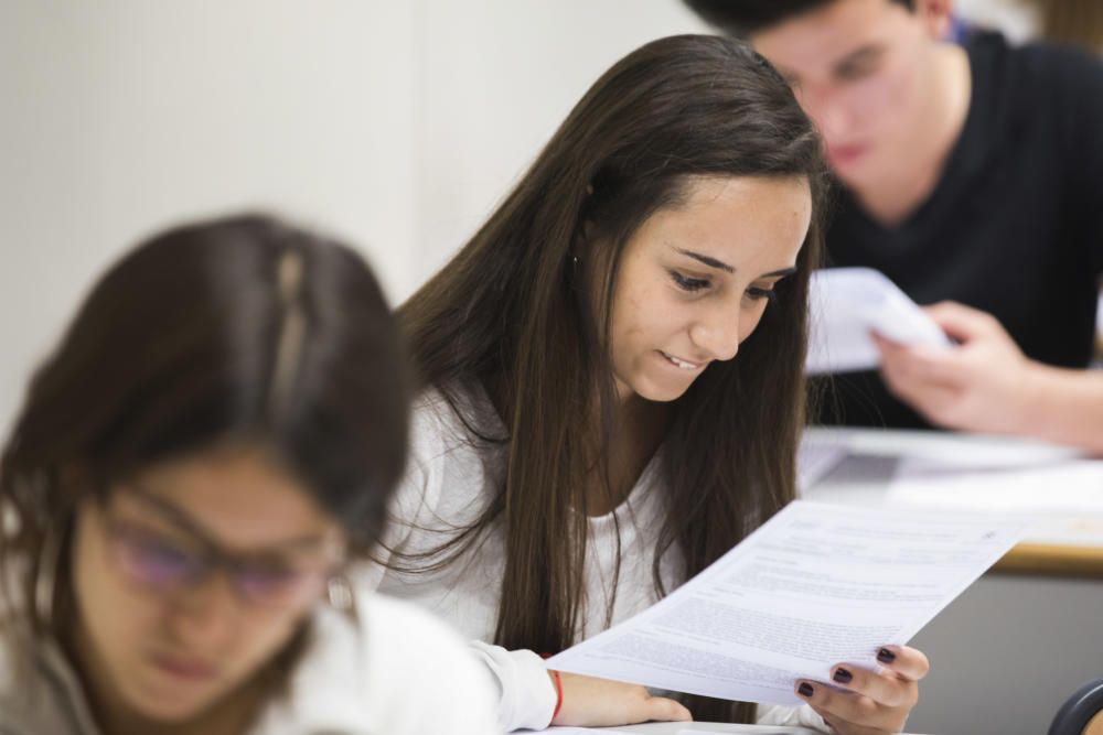 Primer día de selectividad en la UPV