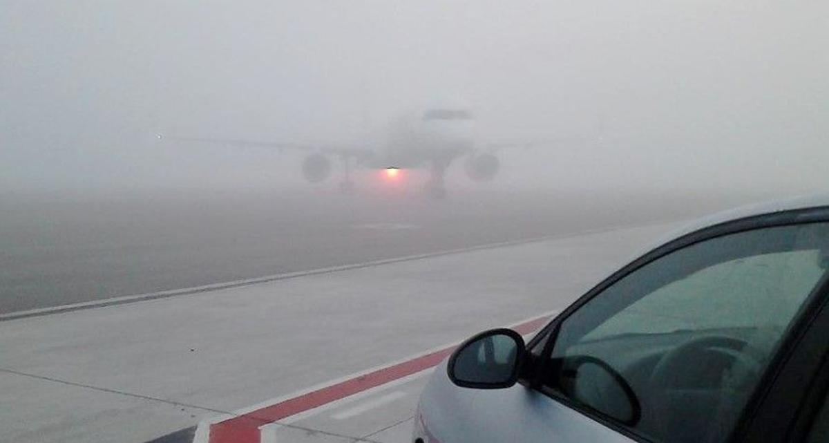 Niebla en el aeropuerto de Mallorca