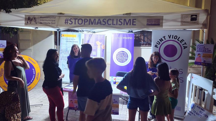 La campaña contra la sumisión química protagoniza las Fiestas Mayores de Benetússer