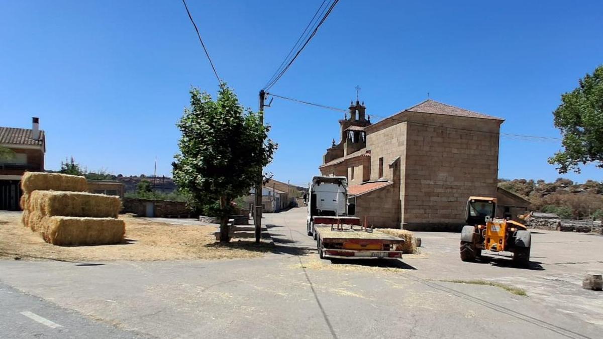 Llega a Fornillos de Fermoselle la ayuda requerida por los ganaderos
