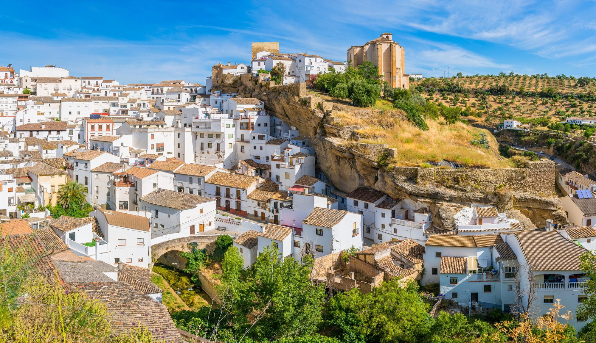 Panorámica de Setenil de las Bodegas