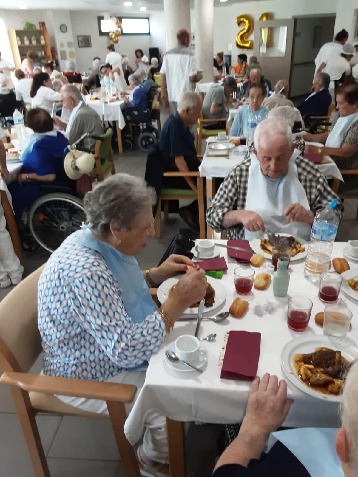 La residencia de mayores de Arriondas celebra su XXI aniversario