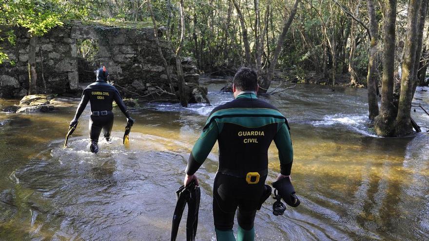 La Guardia Civil recupera el cuerpo de un hombre de 64 años ahogado en el río Tambre