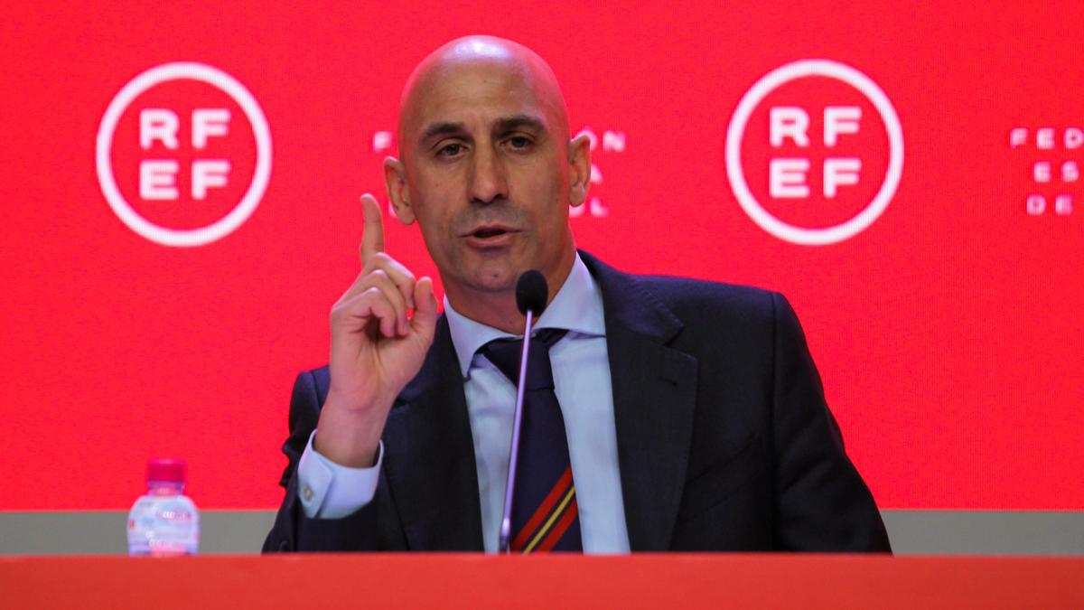 El presidente de la RFEF, Luis Rubiales.