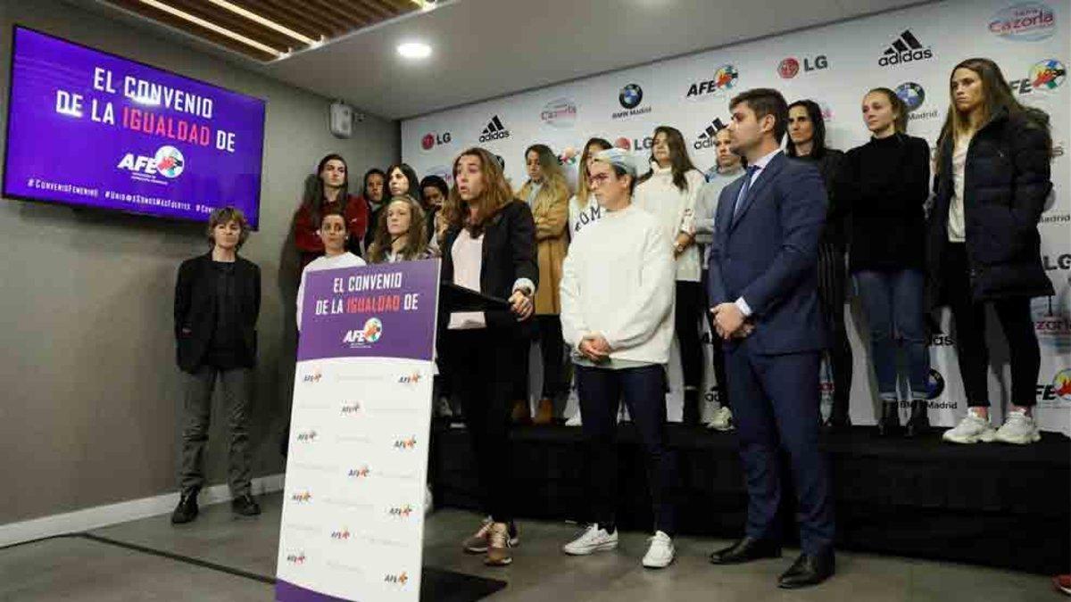 El fútbol femenino sigue sin acuerdo