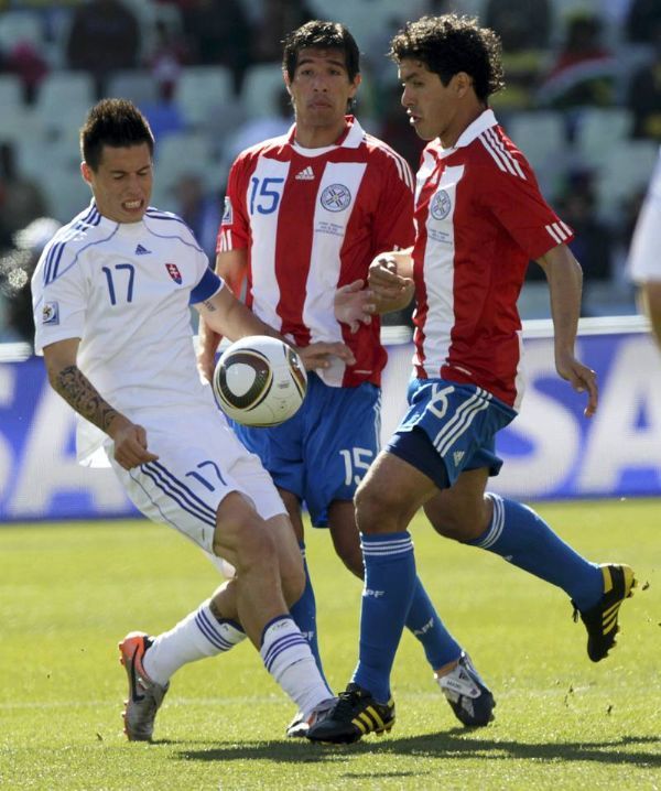 Eslovaquia 0 - Paraguay 2