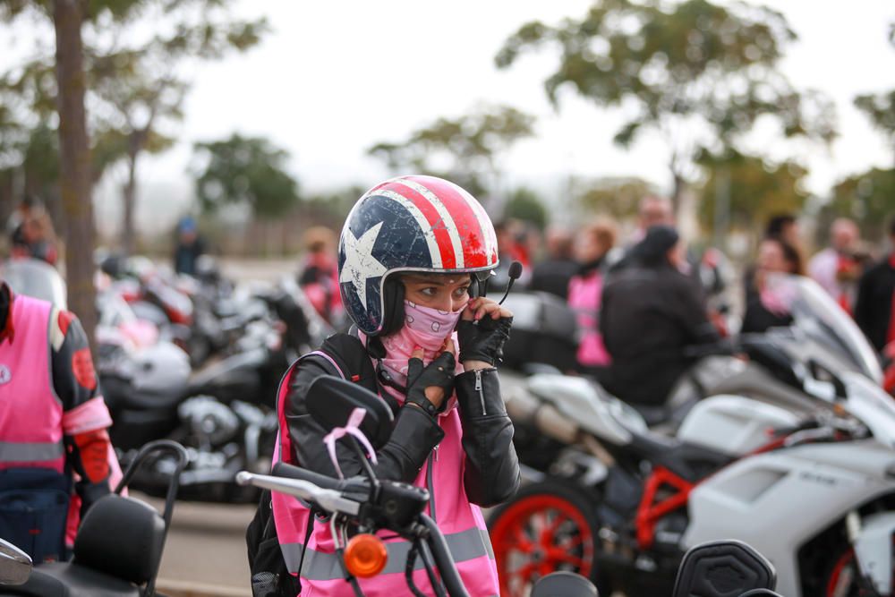 Ruta Motera "Chalecos rosas" contra el cáncer