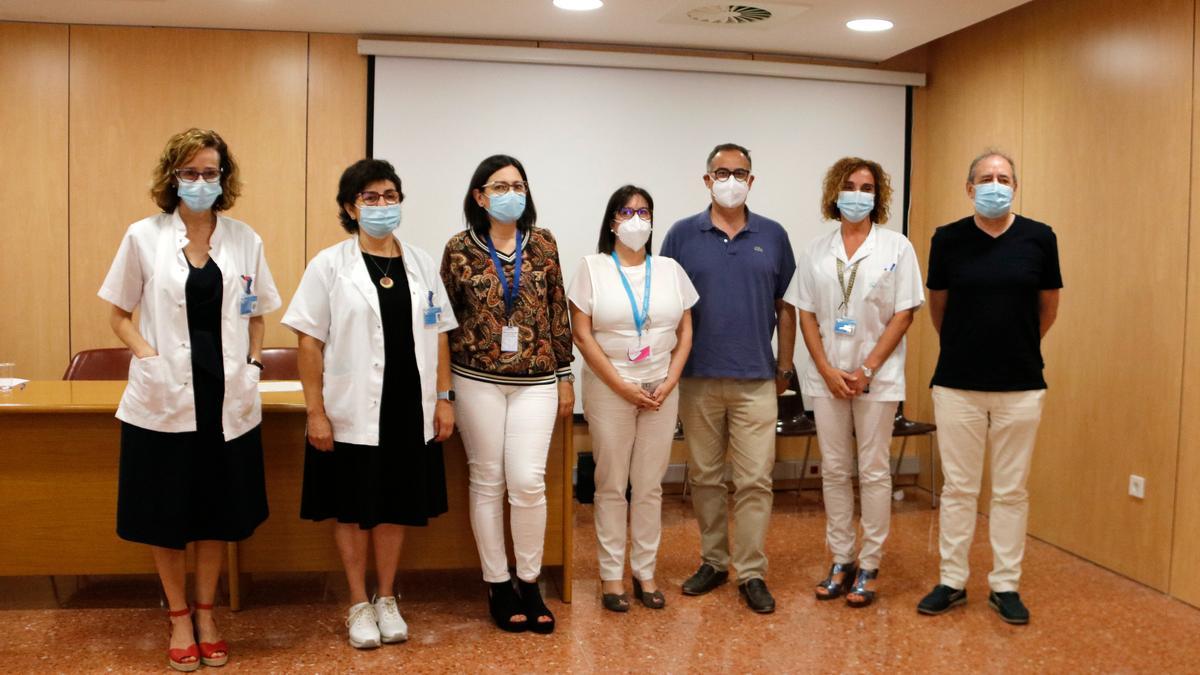 Els representants dels centres sanitaris involucrats en l&#039;anunci