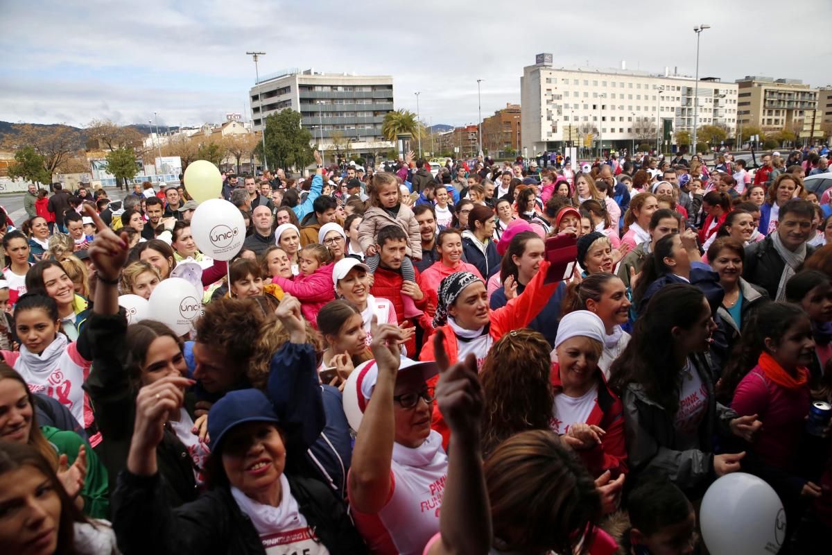 La lluvia no desluce la Pink Running