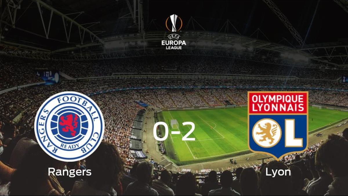 El Olympique Lyon se lleva la victoria después de derrotar 0-2 al Rangers