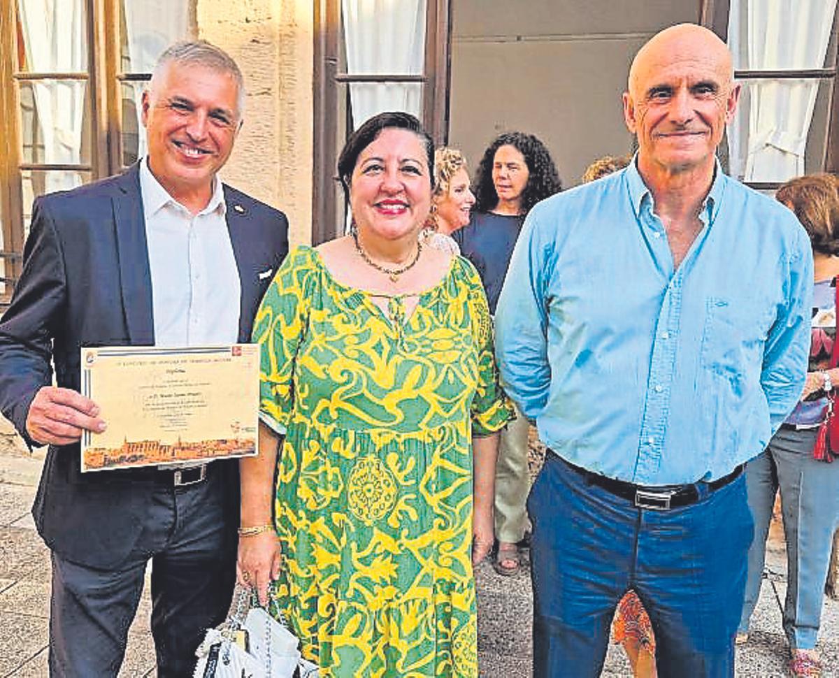 Mateo Jaume, Soledad Hidalgo y Antonio Ortiz.