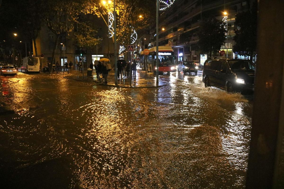 Lluvias en Barcelona este martes