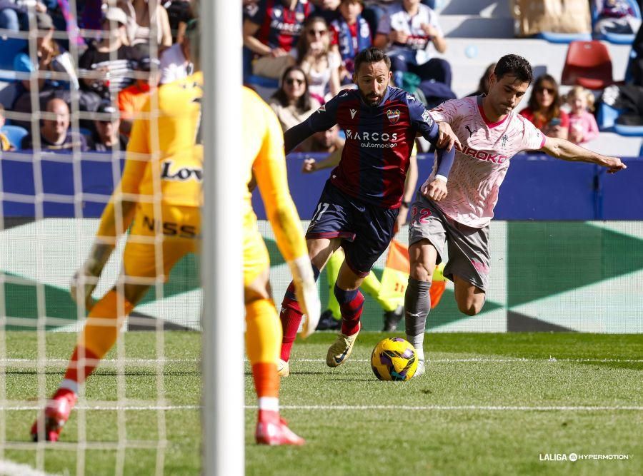 Así fue el partido entre el Sporting y el Levante