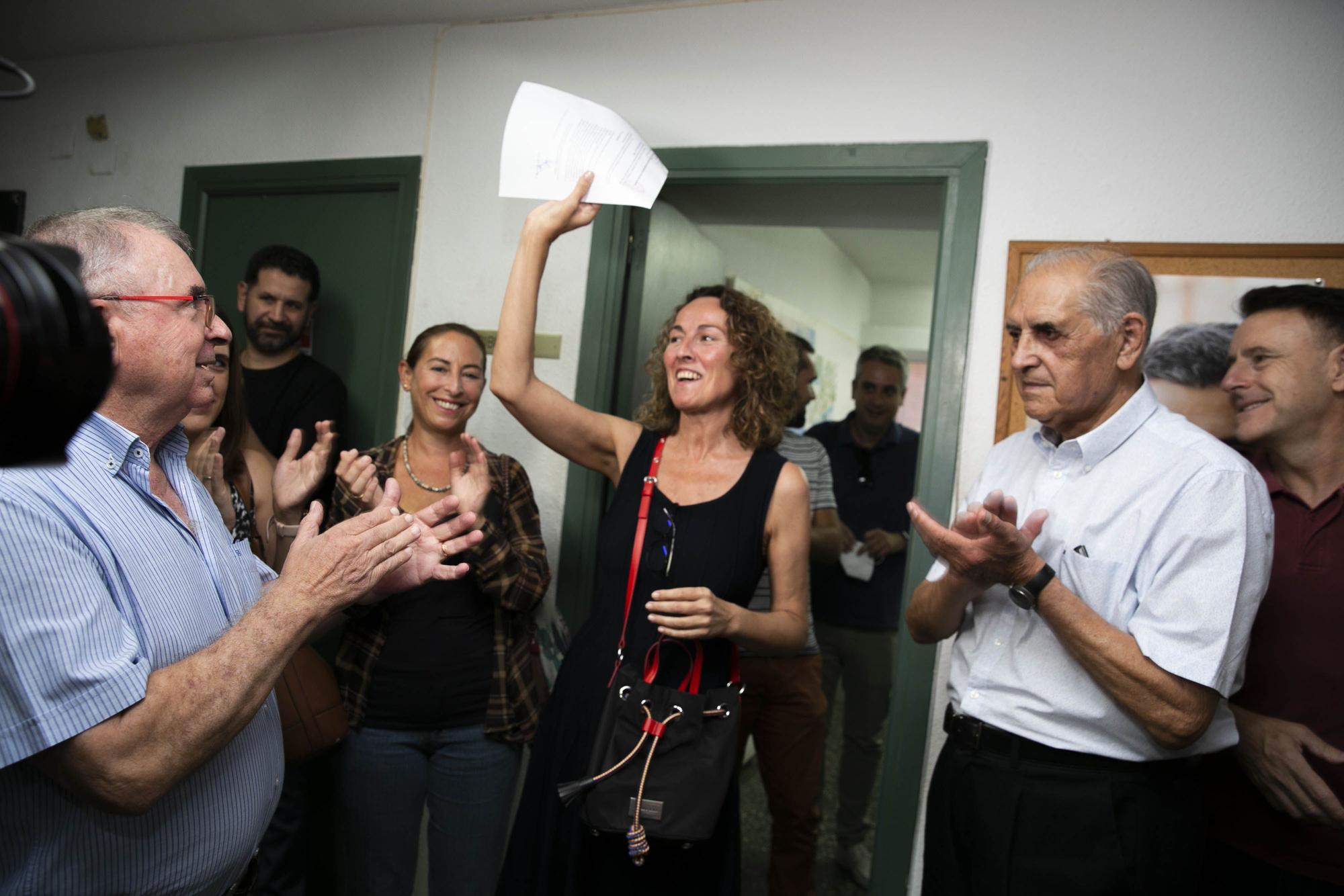 María José Adsuar hace oficial su candidatura a las primarias del PSOE