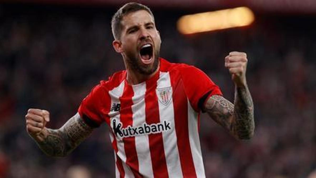 Iñigo Martínez, celebrando un gol