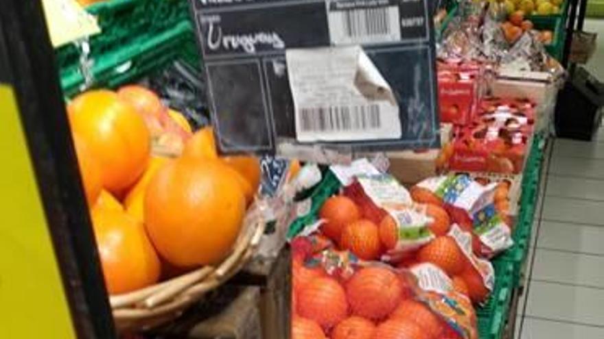 Naranjas de Uruguay esta semana en Castelló.