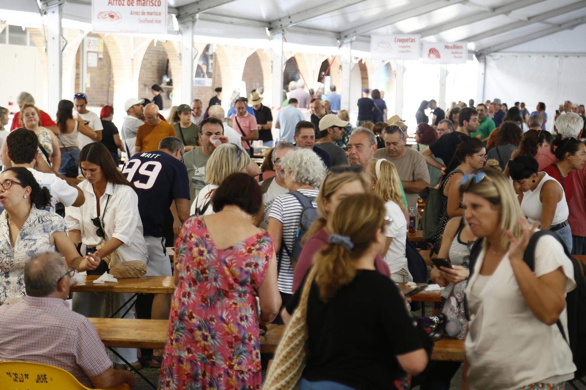 Así fue el martes en la LX Festa do Marisco de O Grove