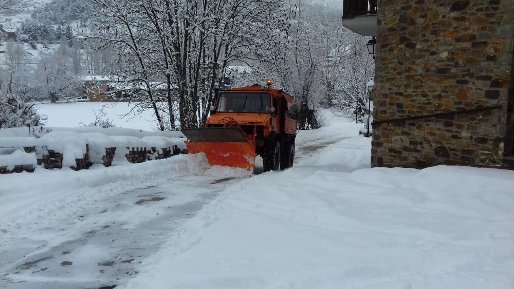 Nevada a la Cerdanya el 28 de gener