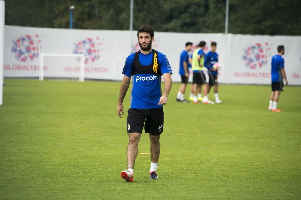 Entrenamiento del Real Oviedo