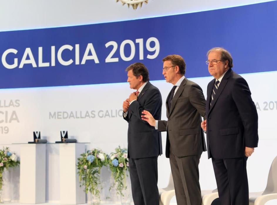 Las imágenes de la gala de entrega de las Medallas de Galicia